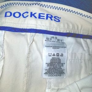 Vintage Dockers Capris cream 10